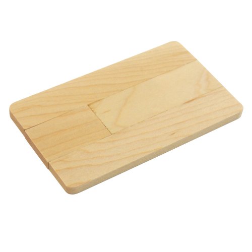 chiavetta USB legno cardwood slide