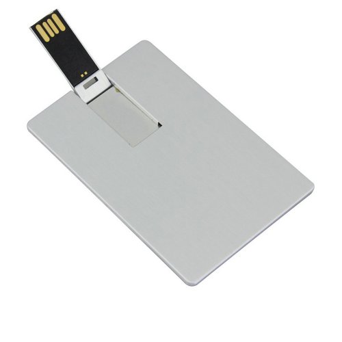 chiavetta USB card metal card esempio slide