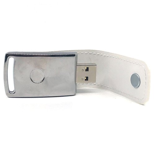 Chiavetta USB leather pelle slide